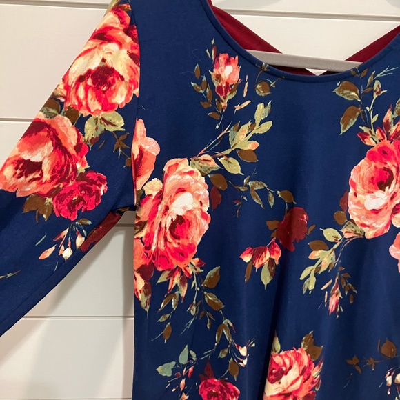 NWT PS Kate Floral Top - Picture 3 of 5